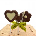 Sucettes printemps - Chocolat au lait bio